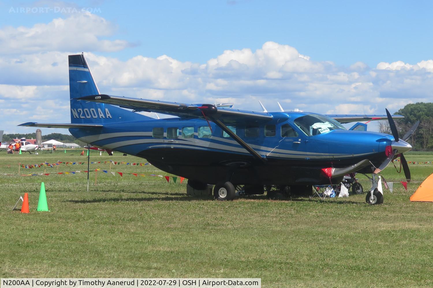 N200AA, 2019 Cessna 208B C/N 208B5501, 2019 TEXTRON AVIATION INC 208B, c/n: 208B5501, AirVenture 2022