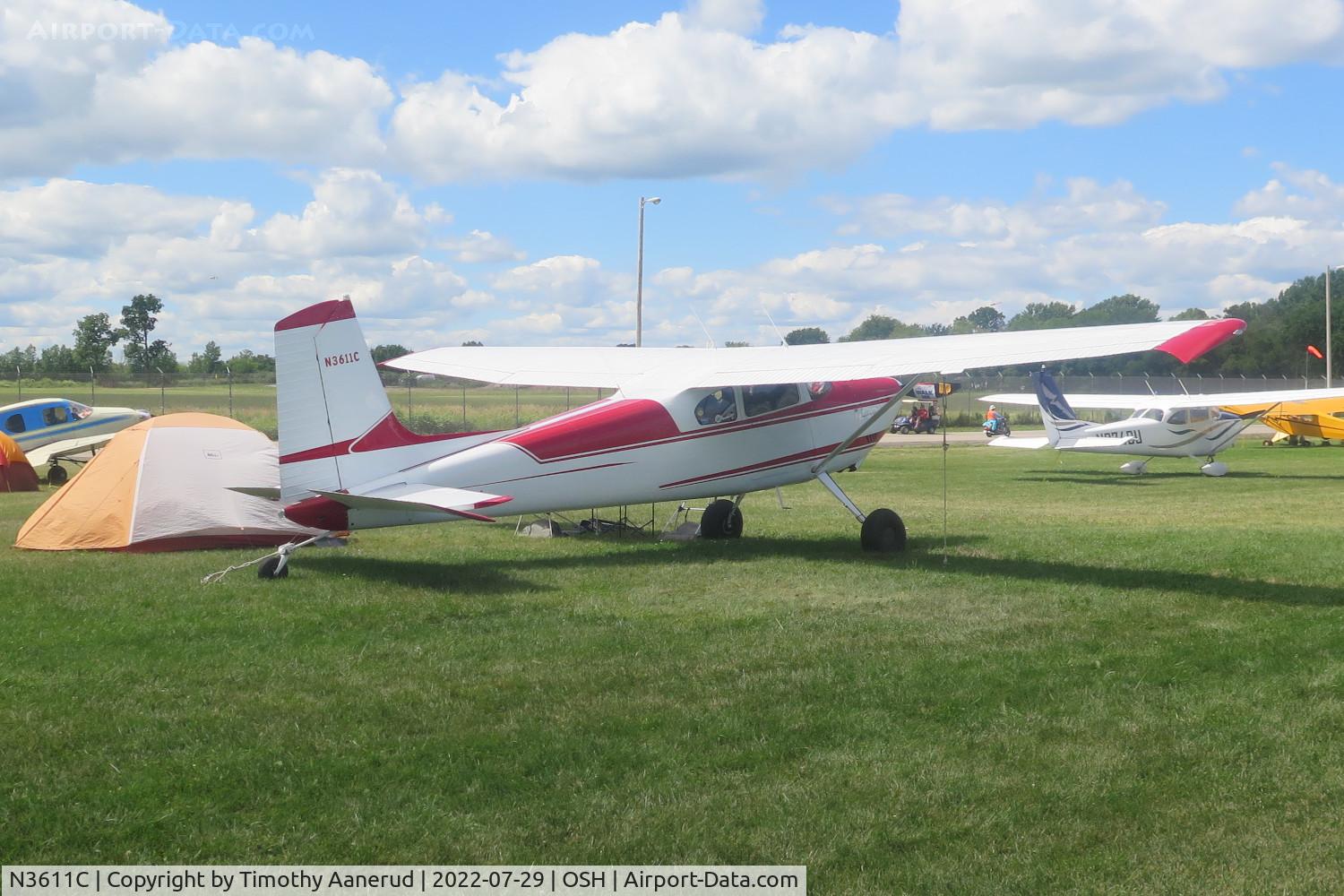N3611C, 1957 Cessna 180 C/N 31109, 1957 Cessna 180, c/n: 31109, AirVenture 2022