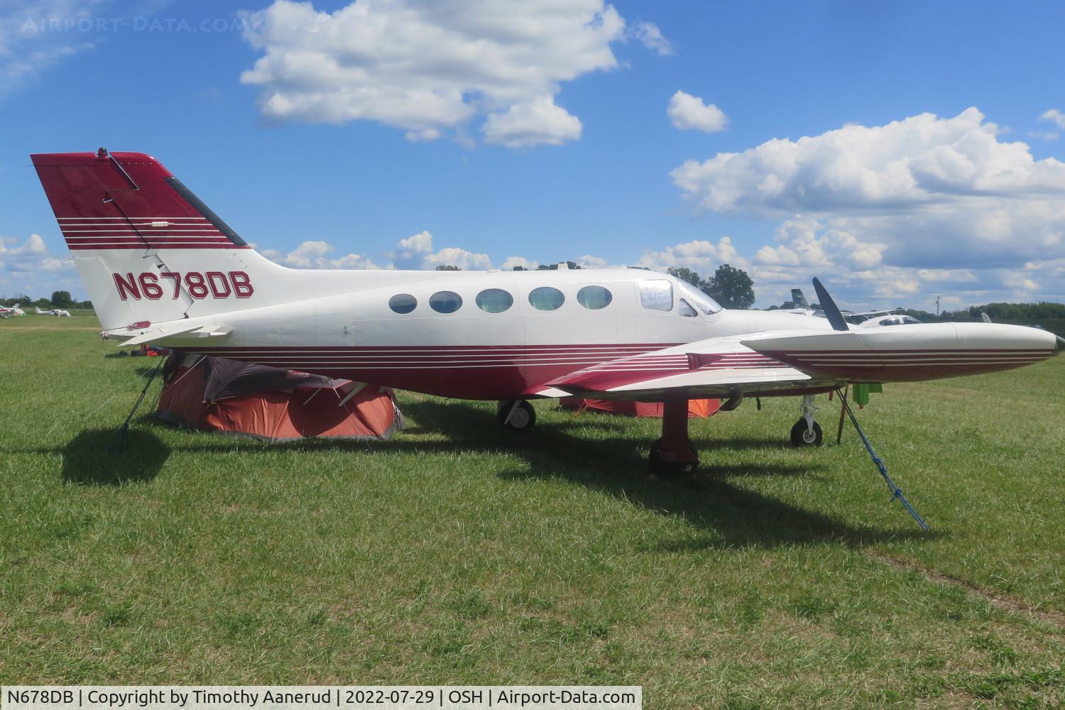 N678DB, 1975 Cessna 421B Golden Eagle C/N 421B0876, 1975 Cessna 421B, c/n: 421B0876, AirVenture 2022