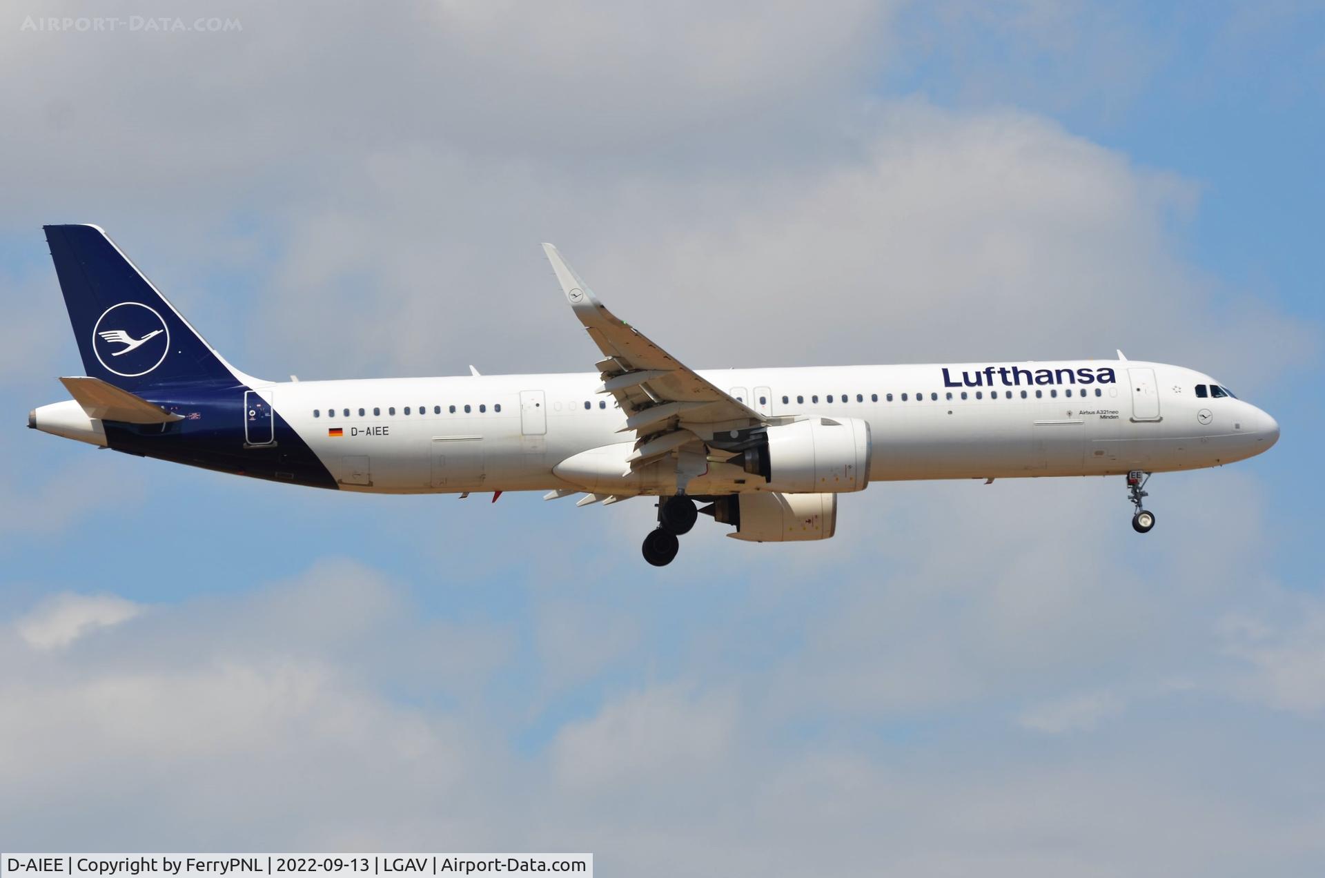D-AIEE, 2019 Airbus A321-271NX C/N 9046, Lufthansa A321N