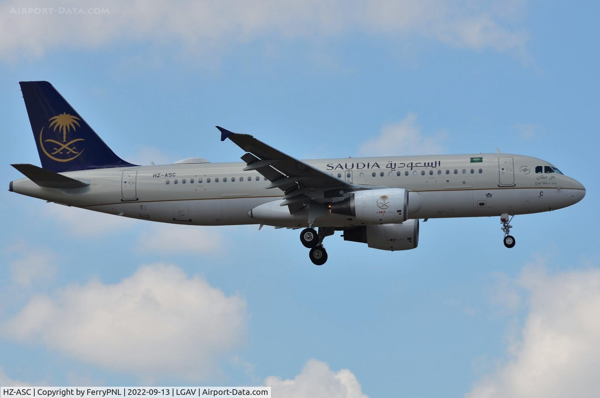 HZ-ASC, 2010 Airbus A320-214 C/N 4337, Arrival of Saudia A320