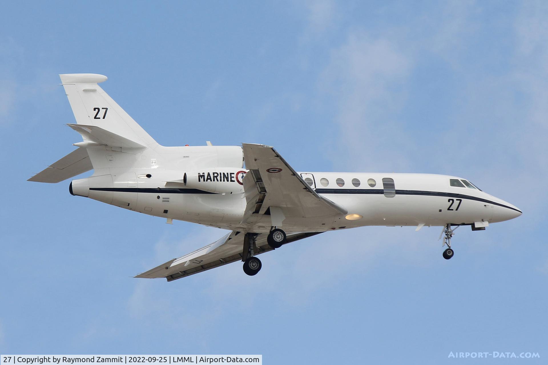 27, Dassault Falcon 50 Surmar C/N 27, Dassault Falcon 50 Surmar  27 French Navy