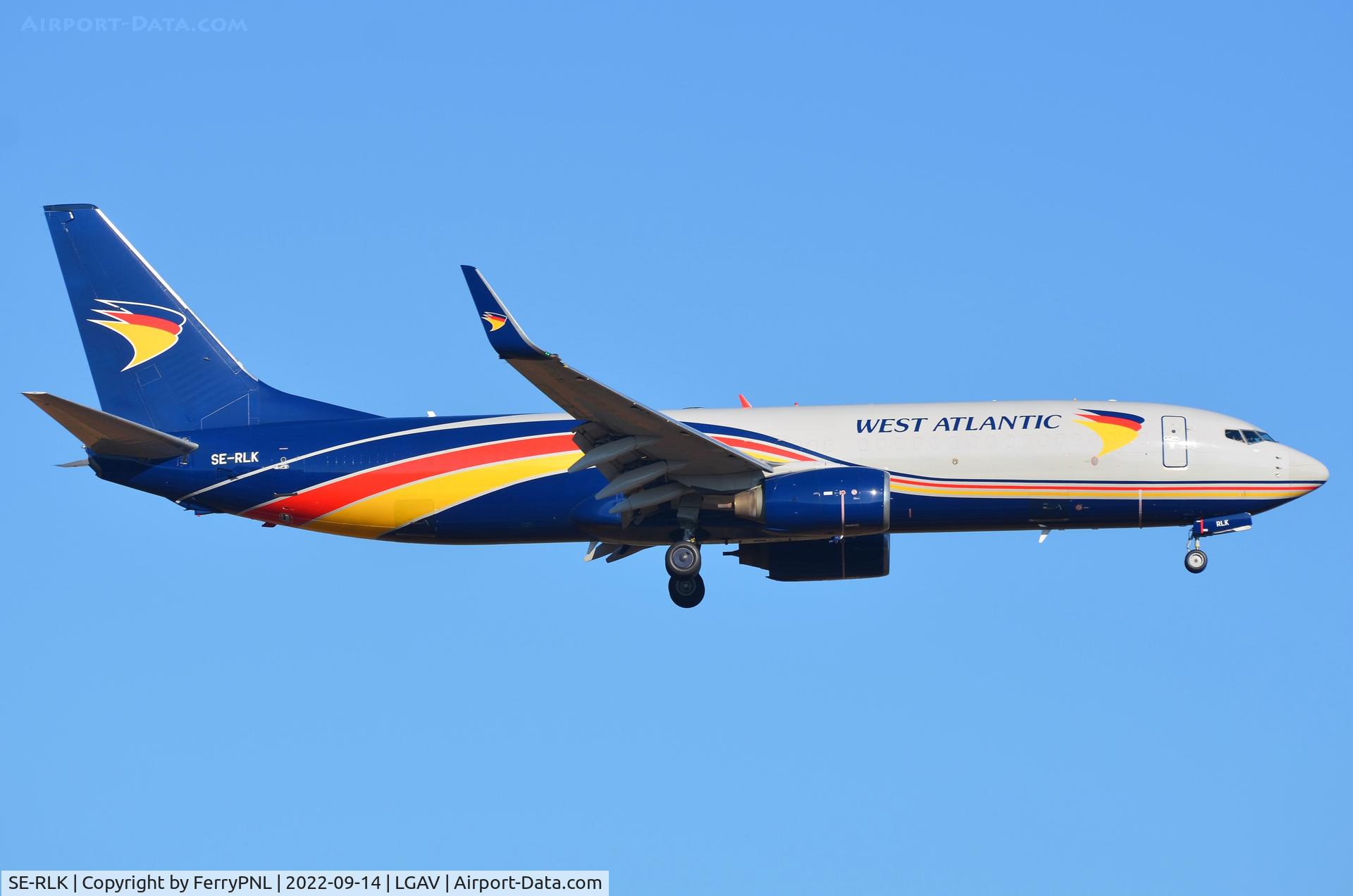 SE-RLK, 2002 Boeing 737-83N(BCF) C/N 32609, Arrval of West Atlantic B738F from CDG