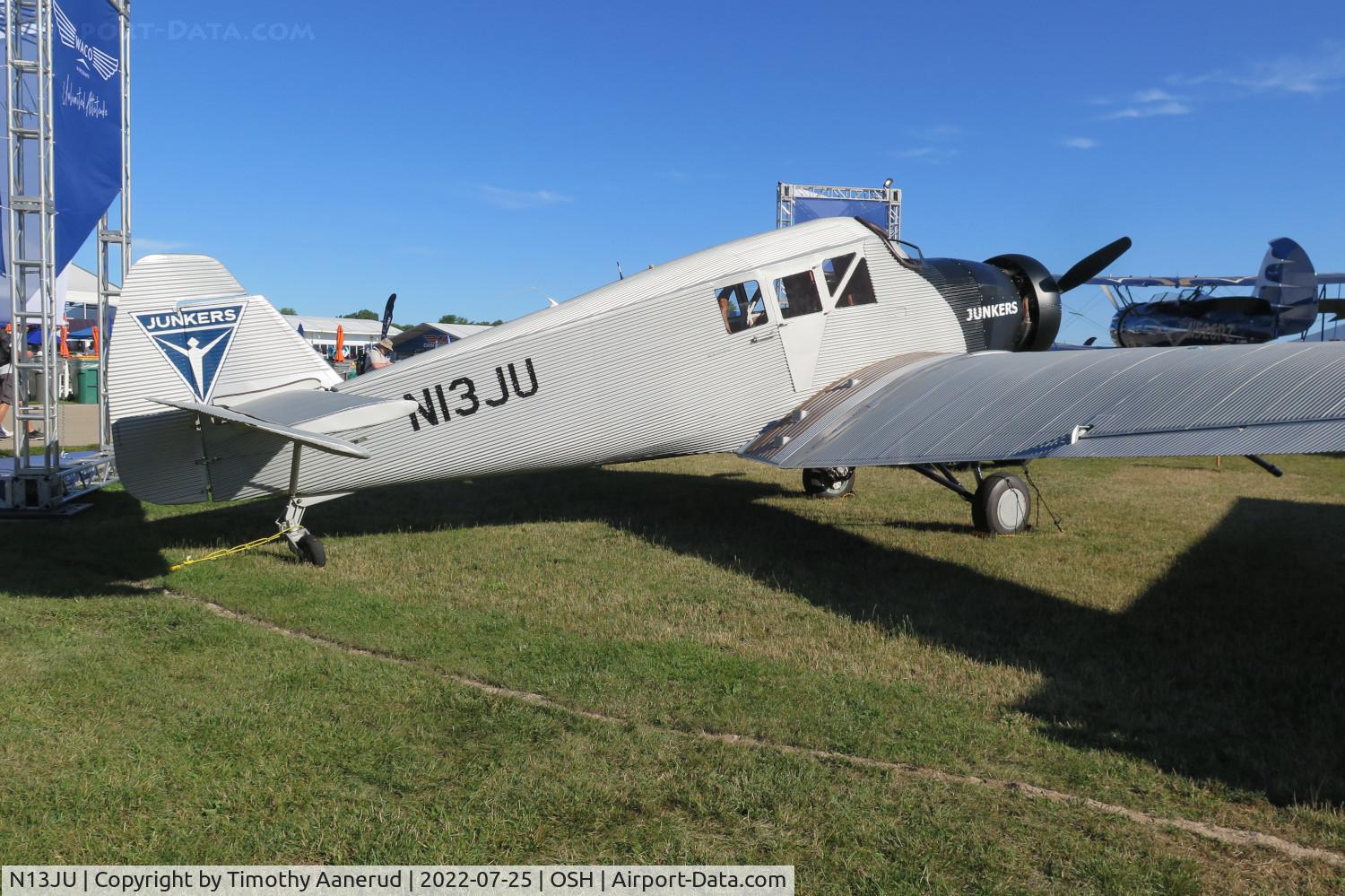 N13JU, 2015 RIMOWA FLUGZEUGWERKE AG F-13 C/N 13-001, 2015 RIMOWA FLUGZEUGWERKE AG F-13, c/n: 13-001, AirVenture 2022