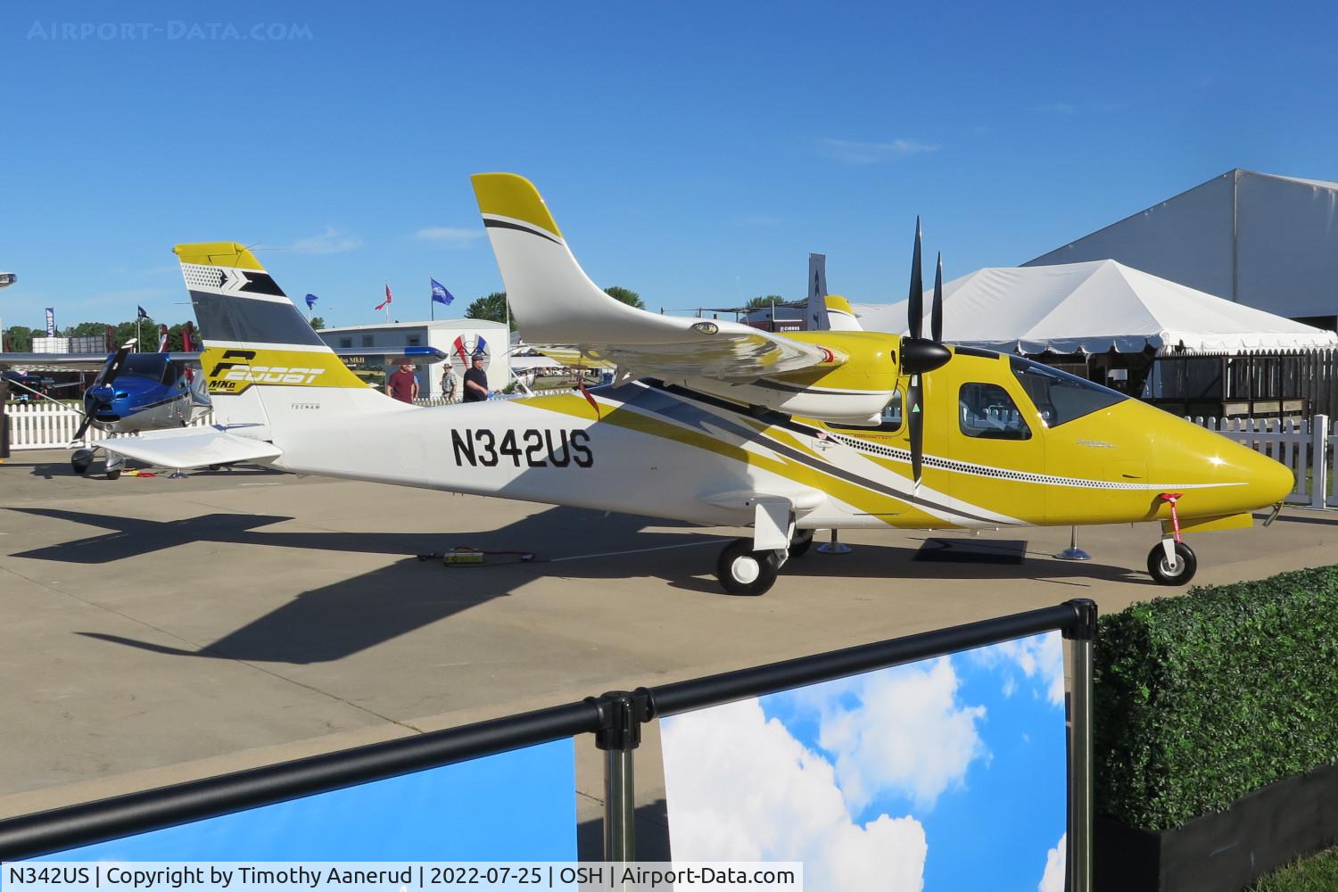N342US, 2022 Tecnam P-2006T C/N 342/US, 2021 Tecnam P-2006T, c/n: 342/US, AirVenture 2022