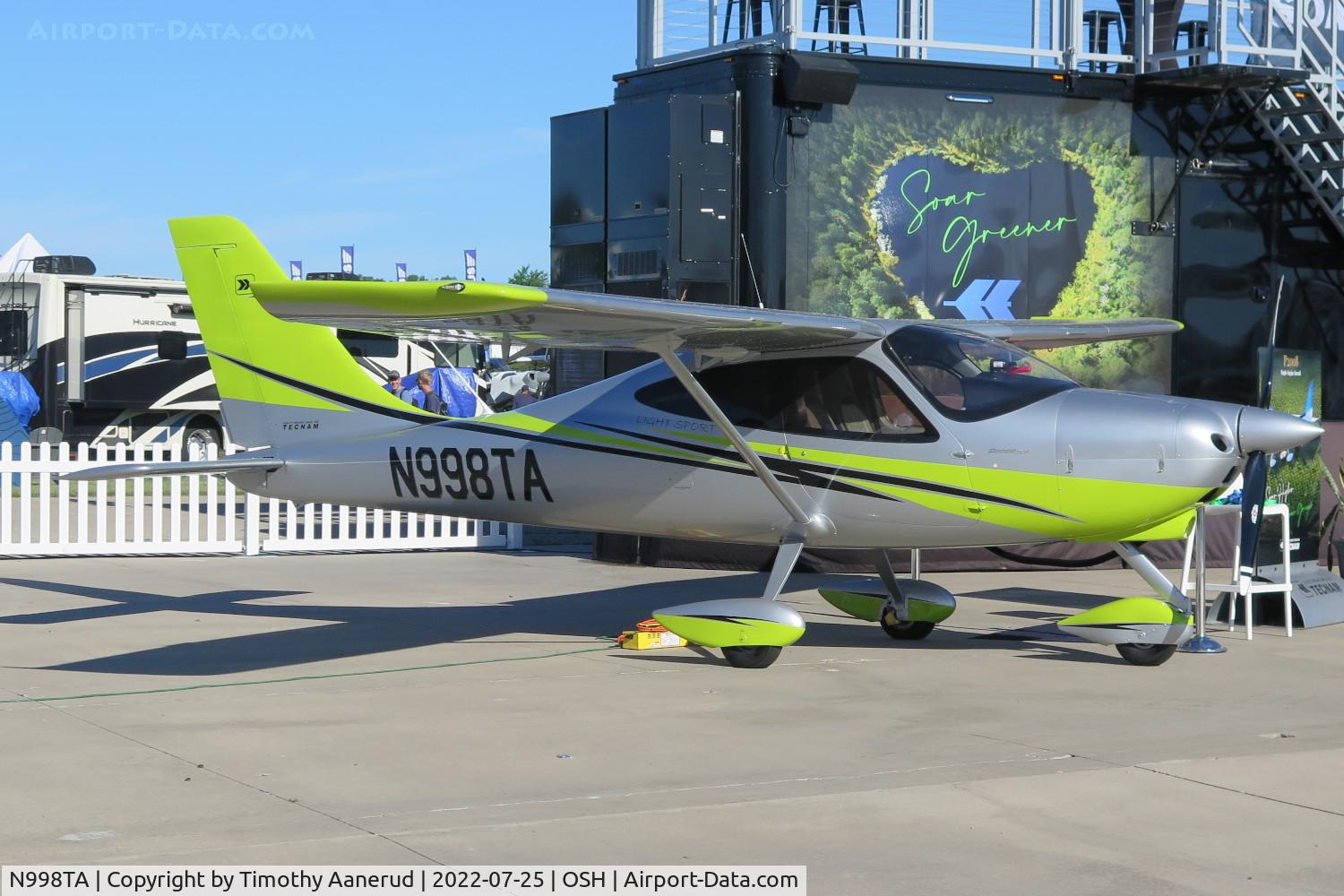 N998TA, 2022 Tecnam P2008 C/N 198, 2022 Tecnam P2008, c/n: 198, AirVenture 2022