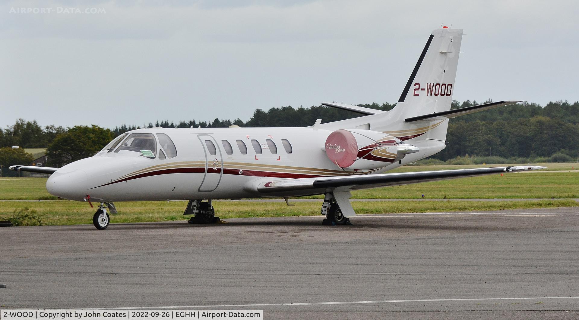 2-WOOD, 2002 Cessna 550 Citation Bravo C/N 550-1042, At Technicair