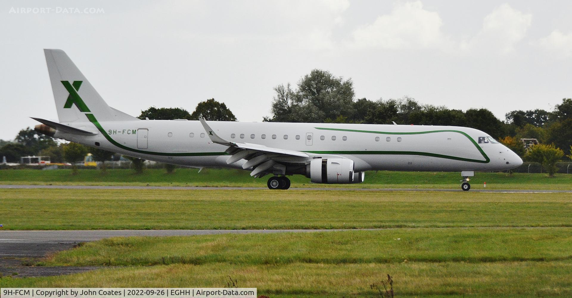 9H-FCM, 2014 Embraer ERJ-190-100ECJ Lineage 1000 C/N 19000641, Arriving on 26