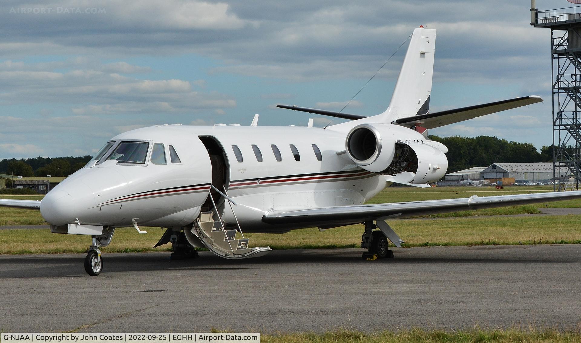 G-NJAA, 2008 Cessna 560 Citation Excel XLS C/N 560-5787, At Technicair