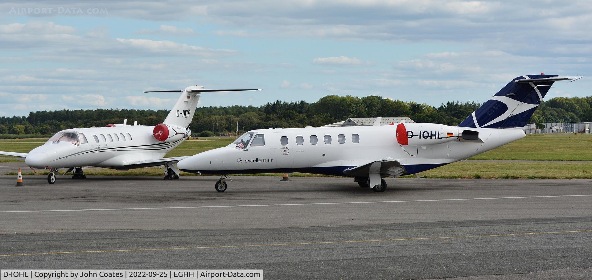 D-IOHL, 2005 Cessna 525A CitationJet CJ2 C/N 525A-0233, At Technicair with D-IWIR
