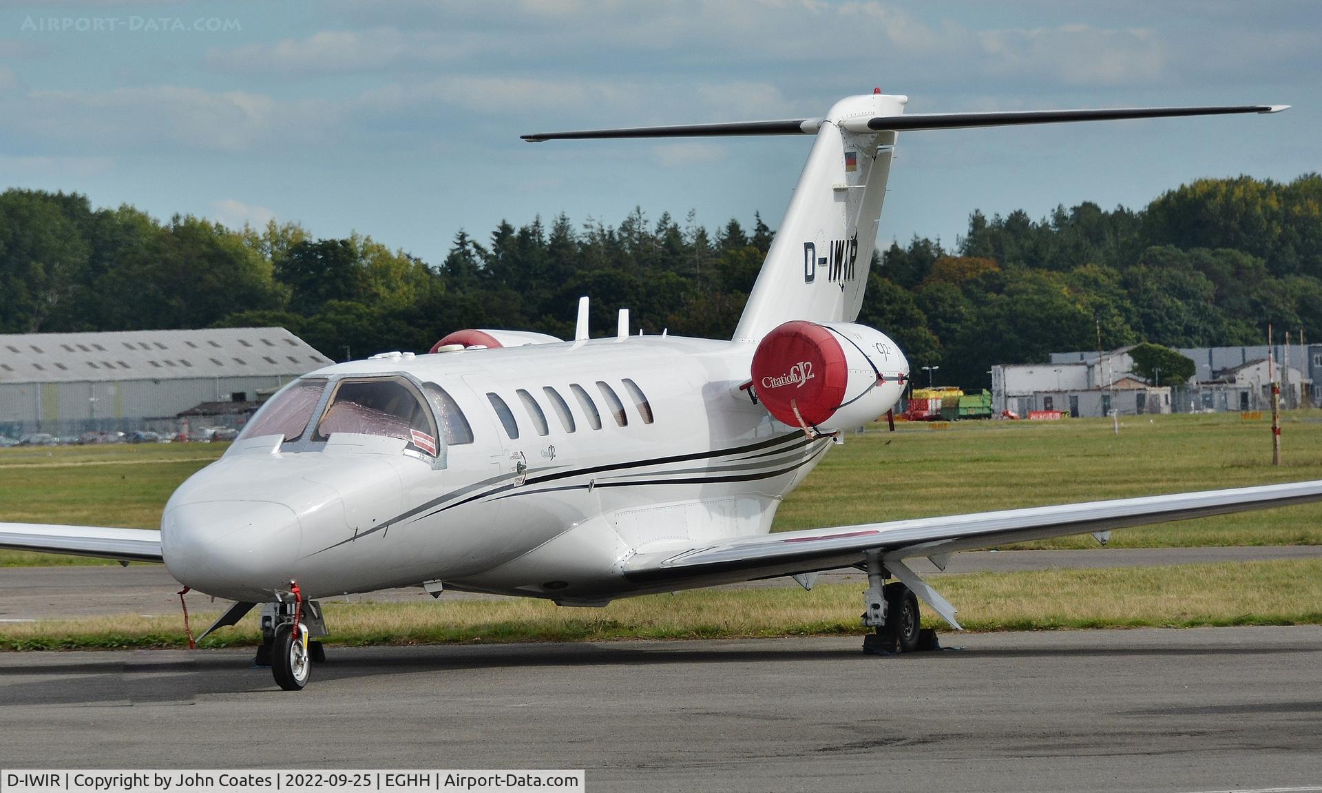 D-IWIR, 2002 Cessna 525A CitationJet CJ2 C/N 525A-0102, At Technicair