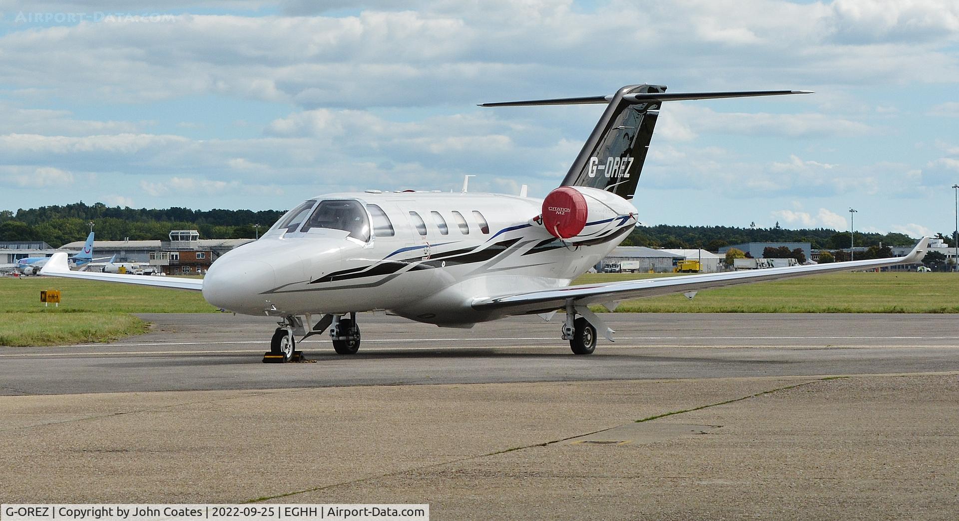G-OREZ, 2016 Cessna 525 Citation M2 C/N 525-0928, At Technicair