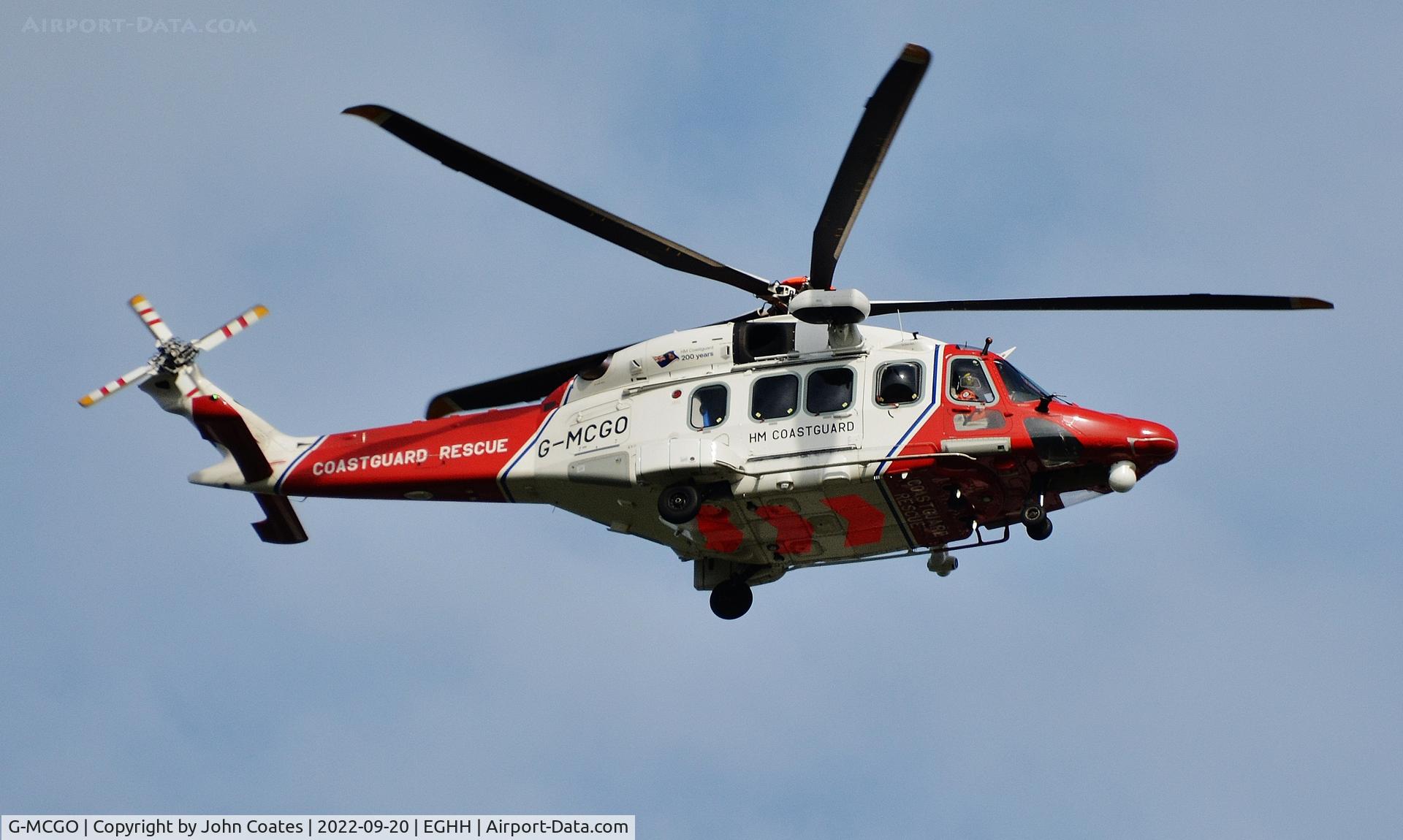 G-MCGO, 2014 AgustaWestland AW189 C/N 92002, Training approach