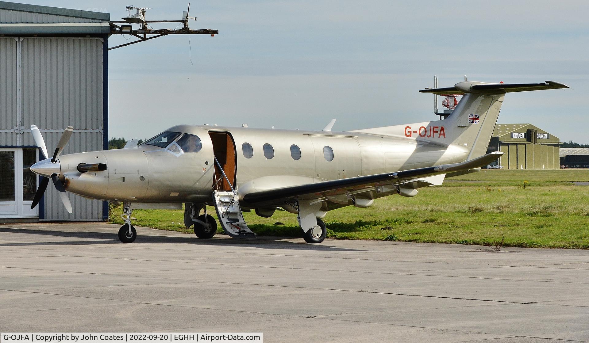 G-OJFA, 2009 Pilatus PC-12/47E C/N 1148, At BAS