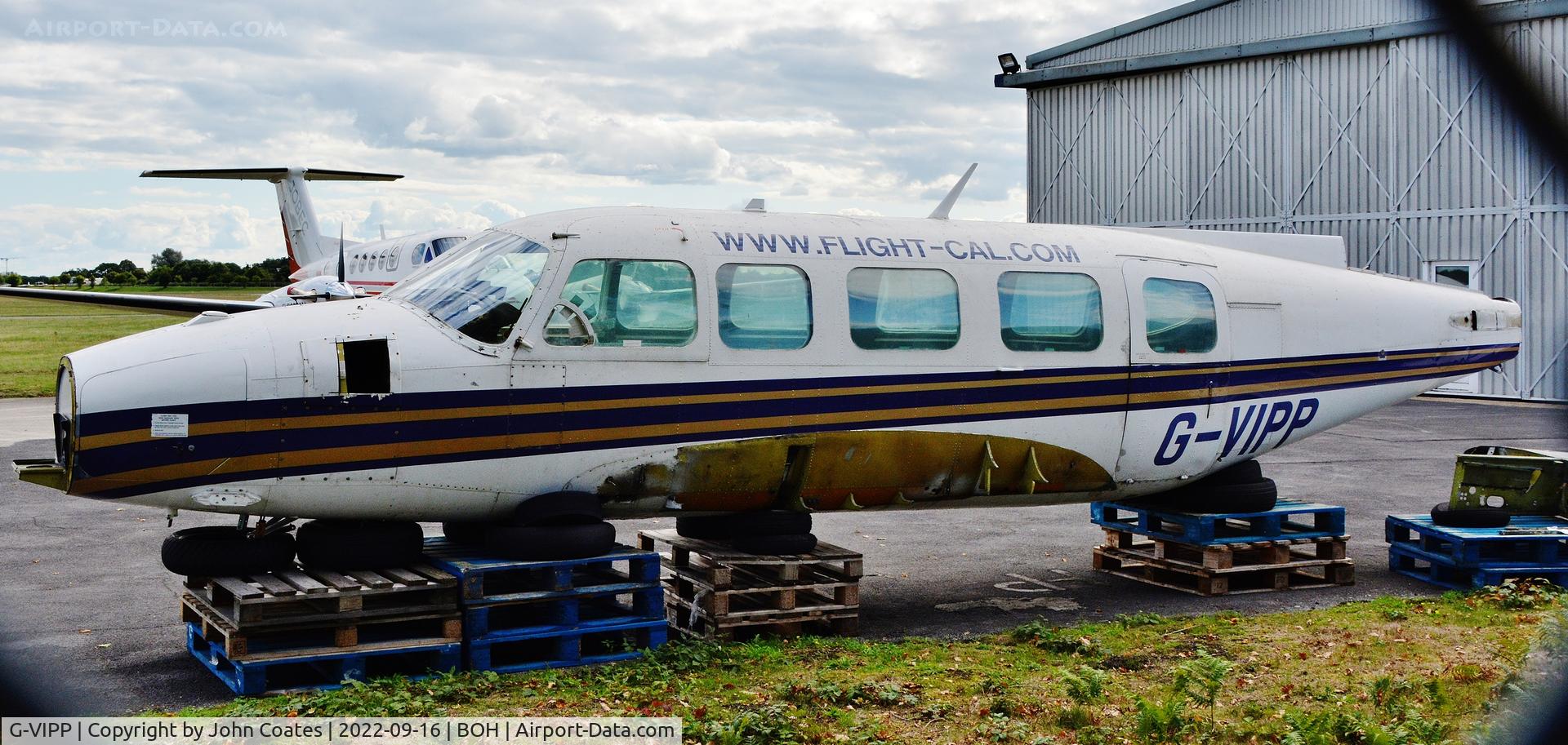 G-VIPP, 1979 Piper PA-31-350 Navajo Chieftain Chieftain C/N 31-7952244, At BAS