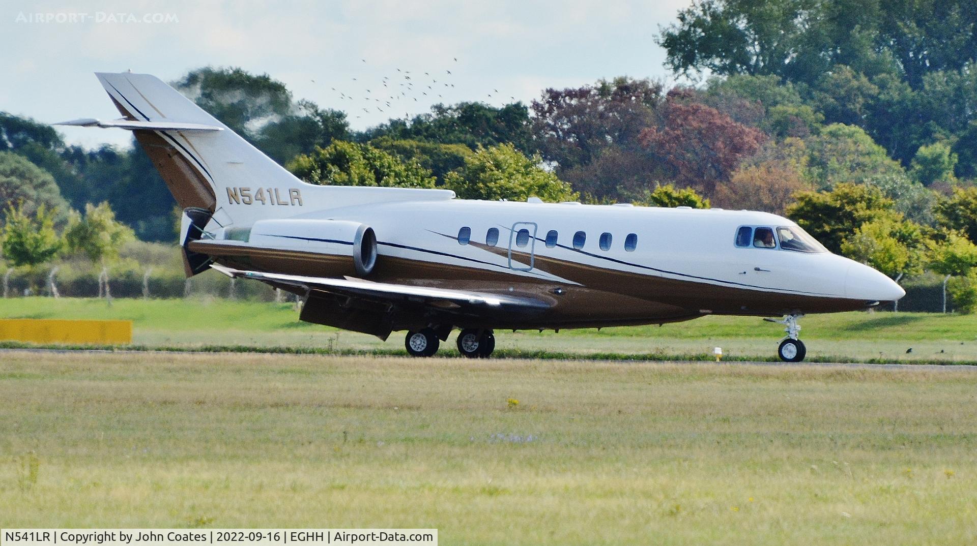 N541LR, 1993 British Aerospace BAe.125-1000A C/N 259041, Returning from air test