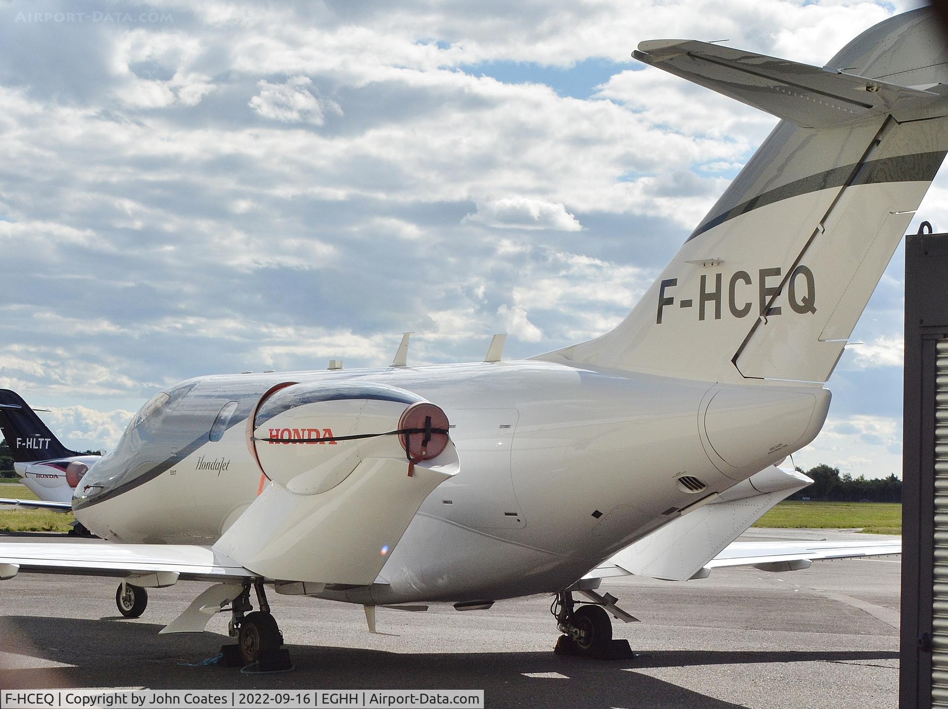 F-HCEQ, 2017 Honda HA-420 HondaJet C/N 42000090, At Technicair