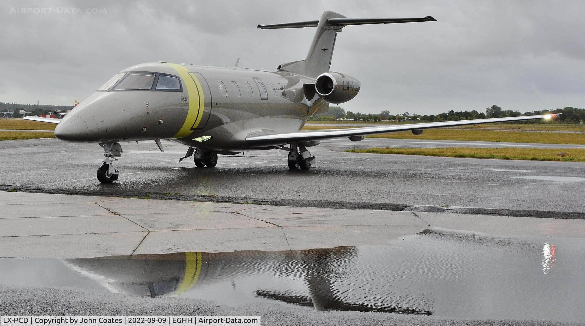LX-PCD, 2020 Pilatus PC-24 C/N 175, Arriving at BAS