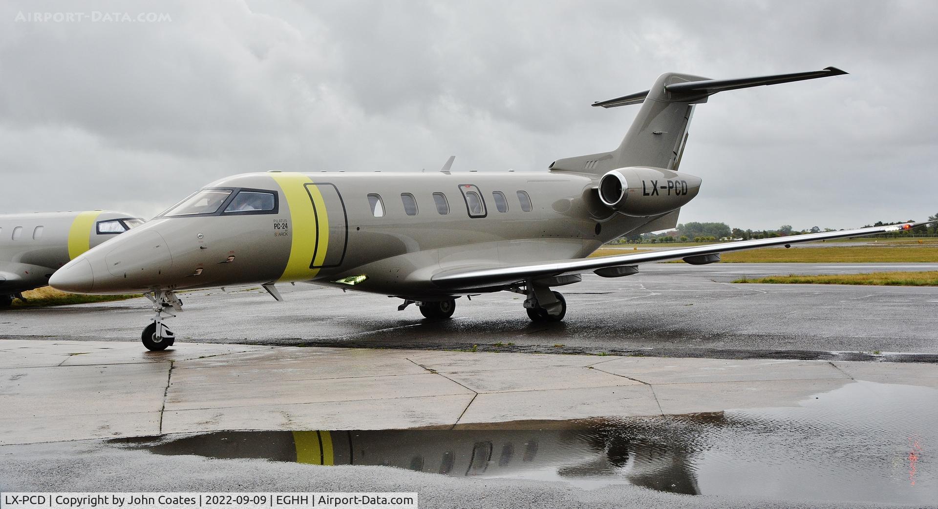 LX-PCD, 2020 Pilatus PC-24 C/N 175, Arriving at BAS