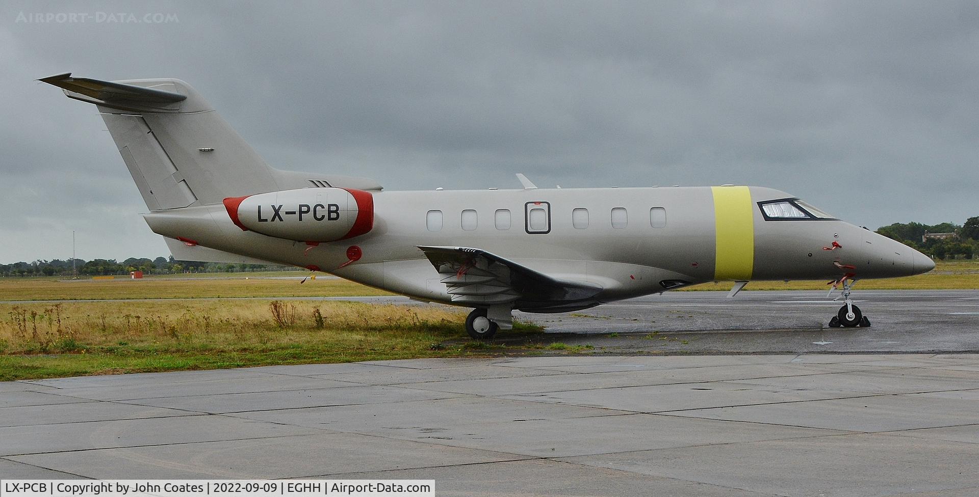 LX-PCB, 2018 Pilatus PC-24 C/N 116, At BAS