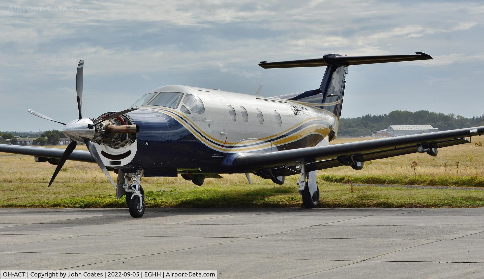 OH-ACT, 2001 Pilatus PC-12/45 C/N 406, At BAS