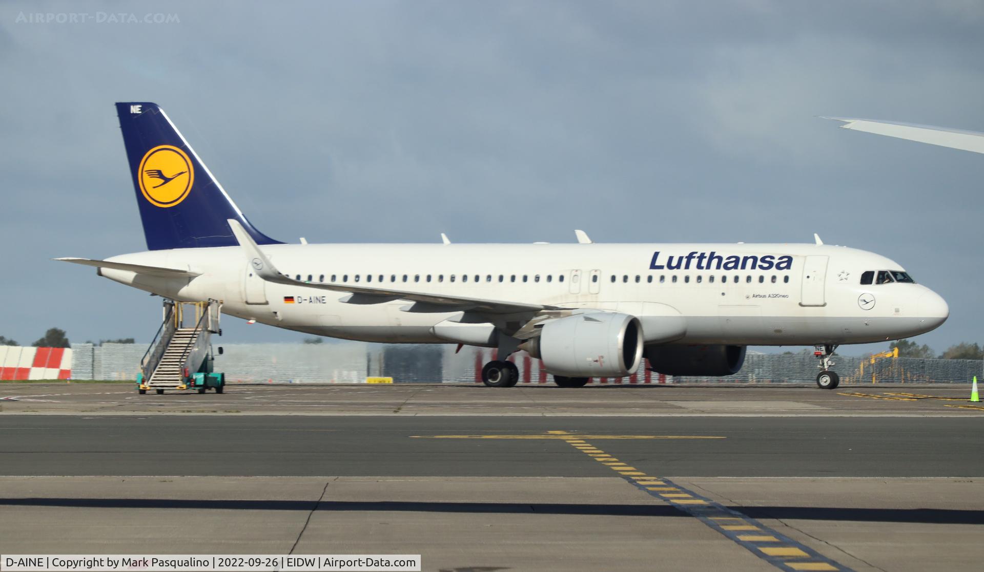 D-AINE, 2016 Airbus A320-271N C/N 7103, Airbus A320-271N
