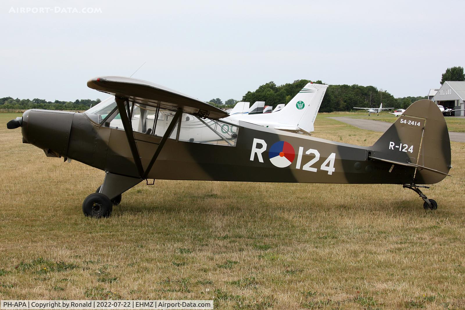 PH-APA, 1954 Piper L-21B Super Cub (PA-18-135) C/N 18-3814, at ehmz