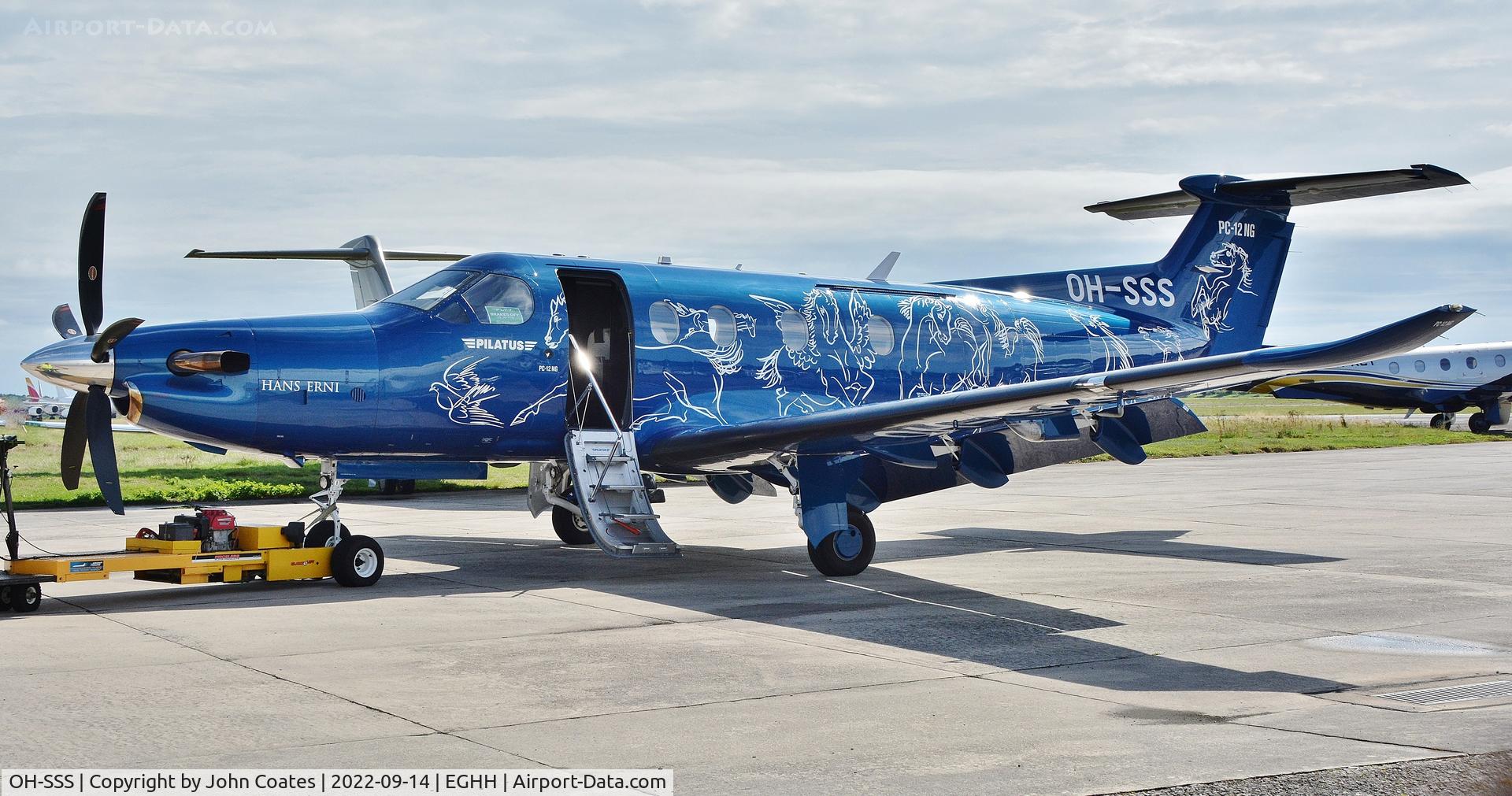 OH-SSS, 2019 Pilatus PC-12/47E C/N 1745, At BAS