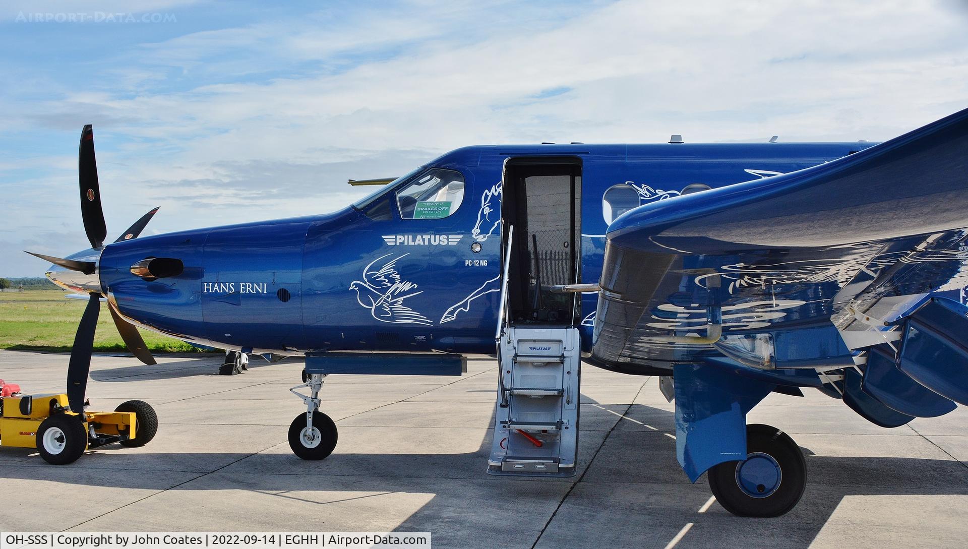 OH-SSS, 2019 Pilatus PC-12/47E C/N 1745, At BAS