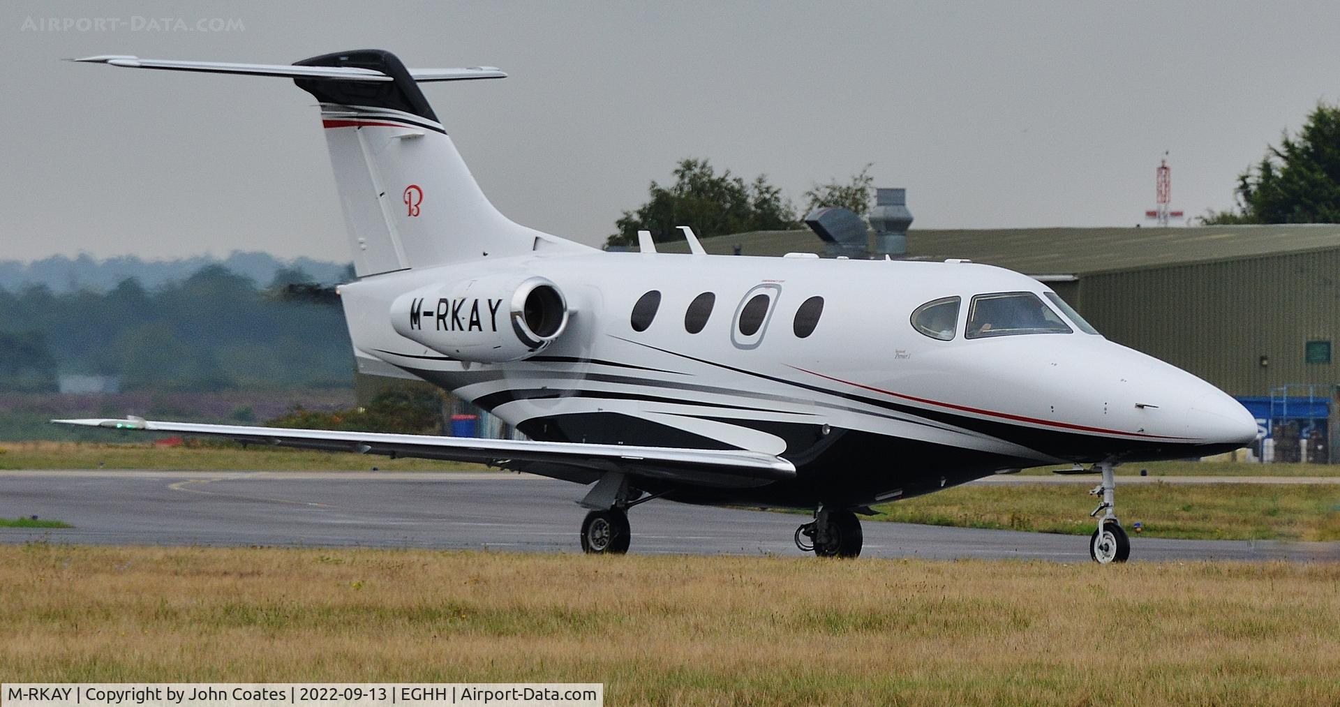 M-RKAY, 2003 Raytheon 390 Premier I C/N RB-88, Taxiing to depart
