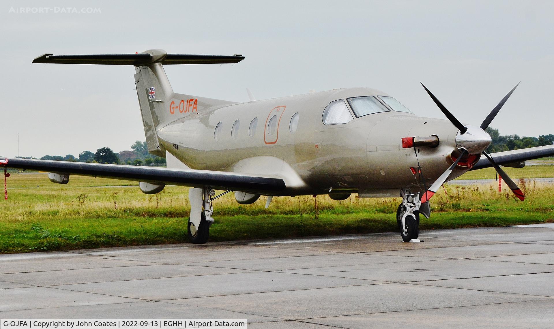 G-OJFA, 2009 Pilatus PC-12/47E C/N 1148, At BAS
