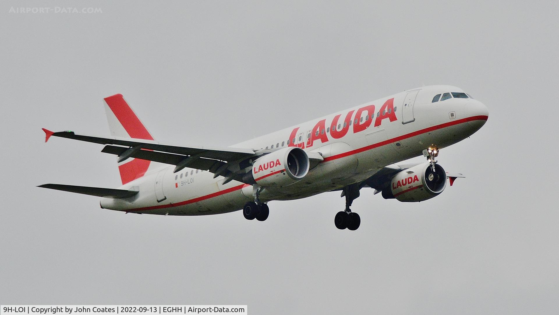 9H-LOI, 2006 Airbus A320-214 C/N 2994, Departing off 26