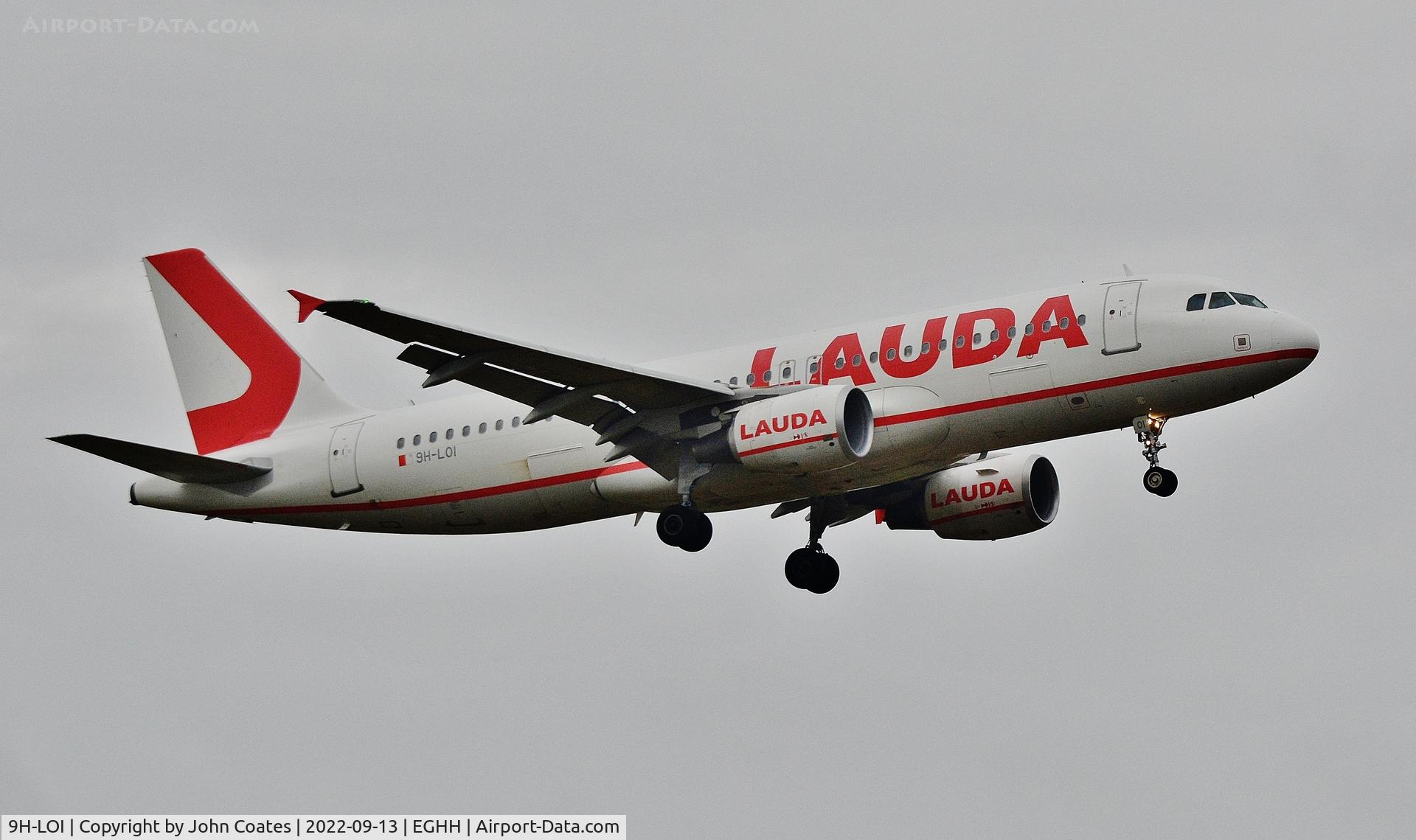 9H-LOI, 2006 Airbus A320-214 C/N 2994, Departing off 26