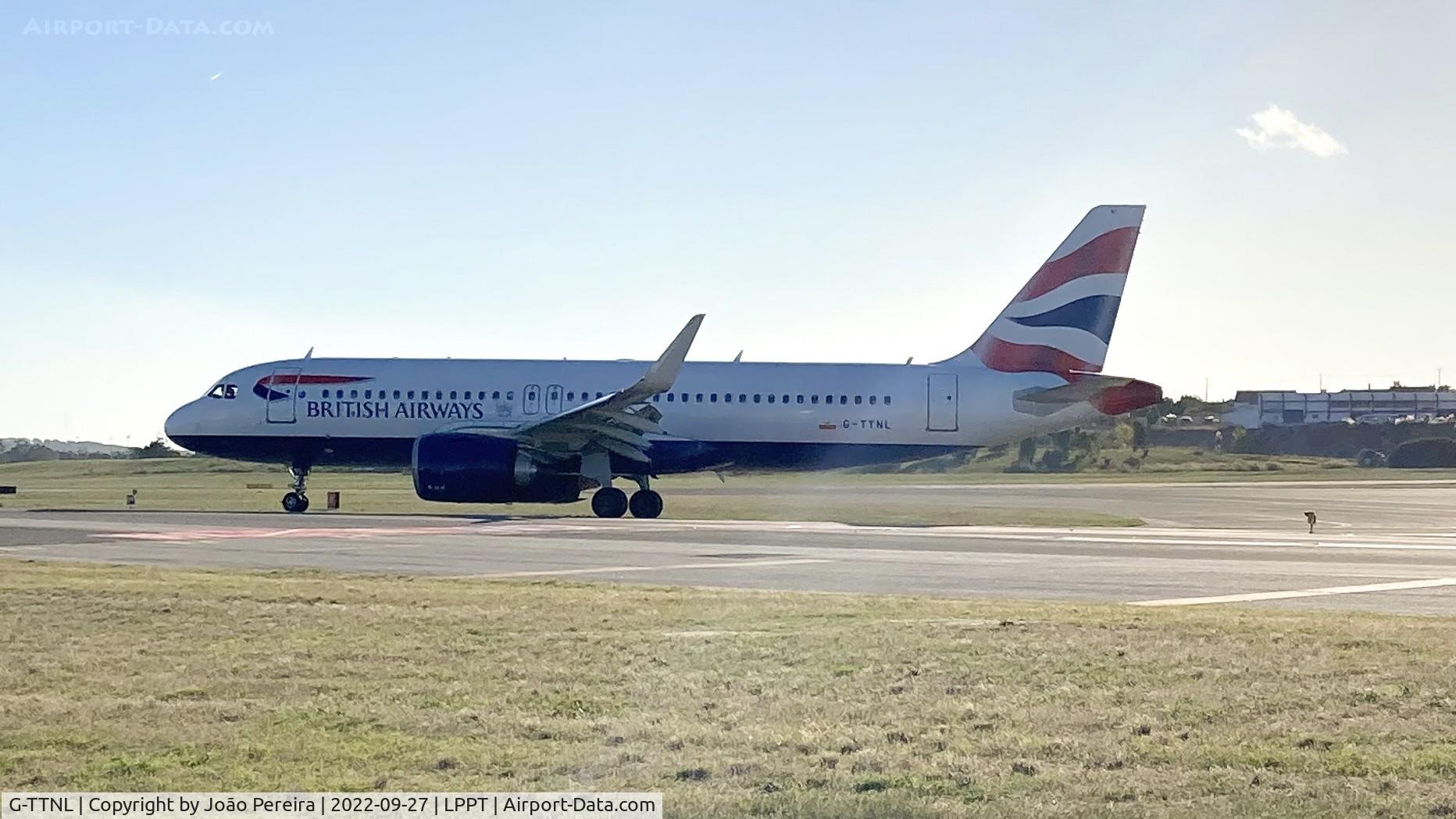 G-TTNL, 2020 Airbus A320-251N C/N 9585, British Airways A320N at LPPT