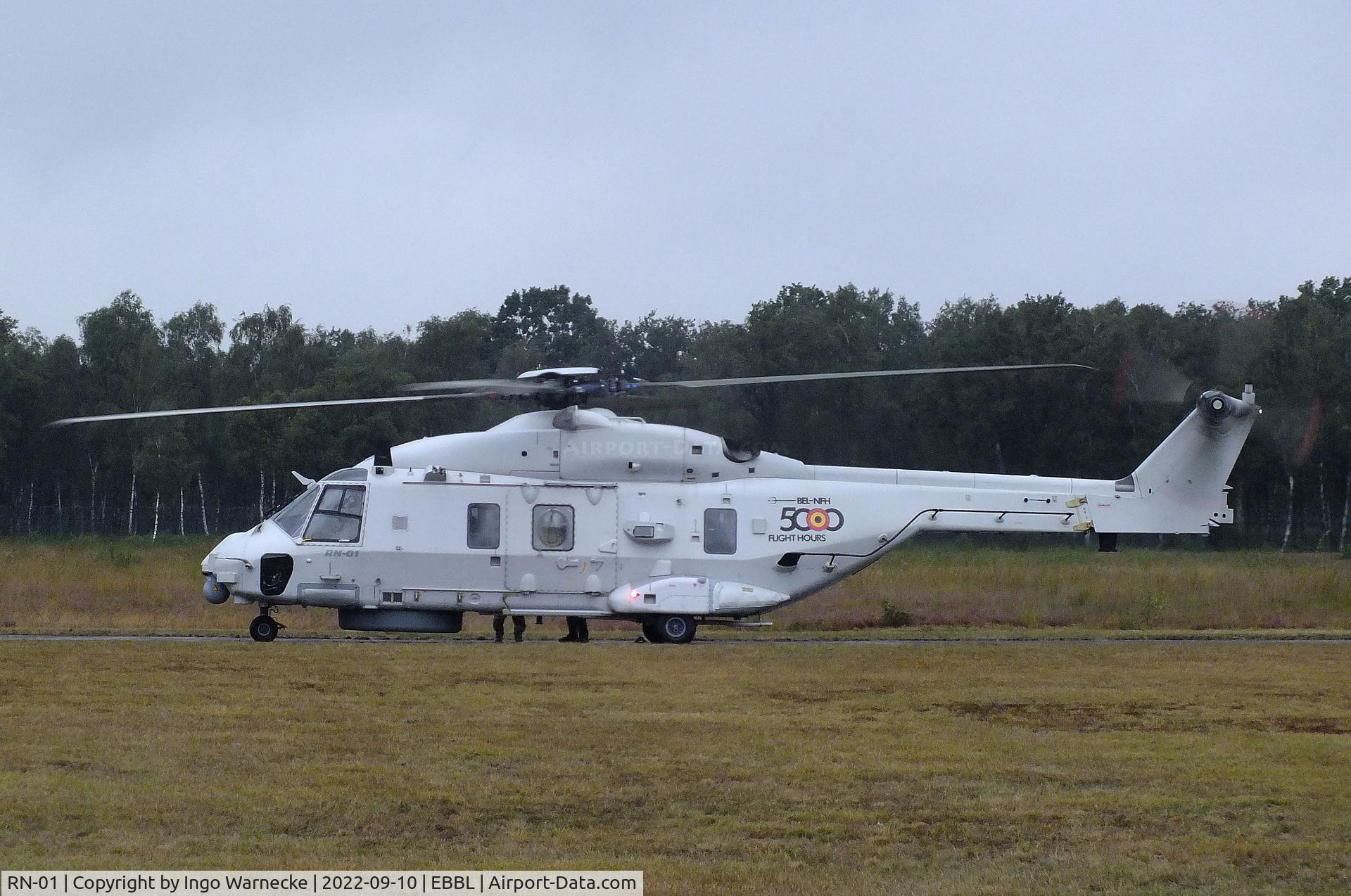 RN-01, 2013 NHI NH-90 NFH Caiman C/N 1040, NHI NH90 NFH of the FAeB (Belgian Air Force) at the 2022 Sanicole Spottersday at Kleine Brogel air base