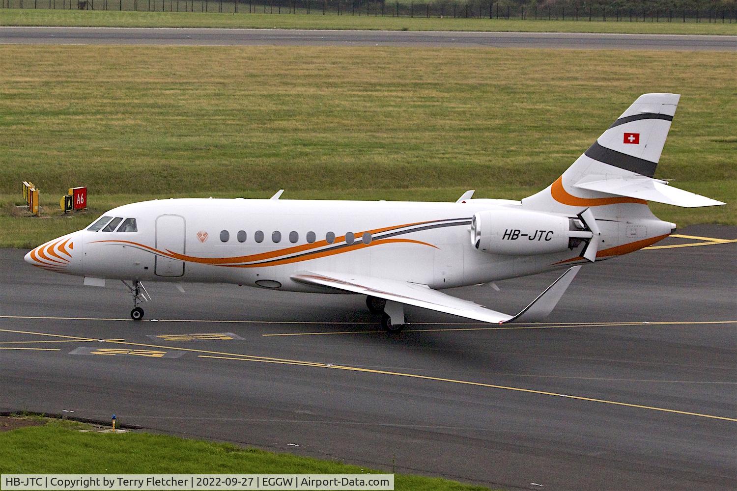 HB-JTC, 2013 Dassault Falcon 2000S C/N 715, At Luton