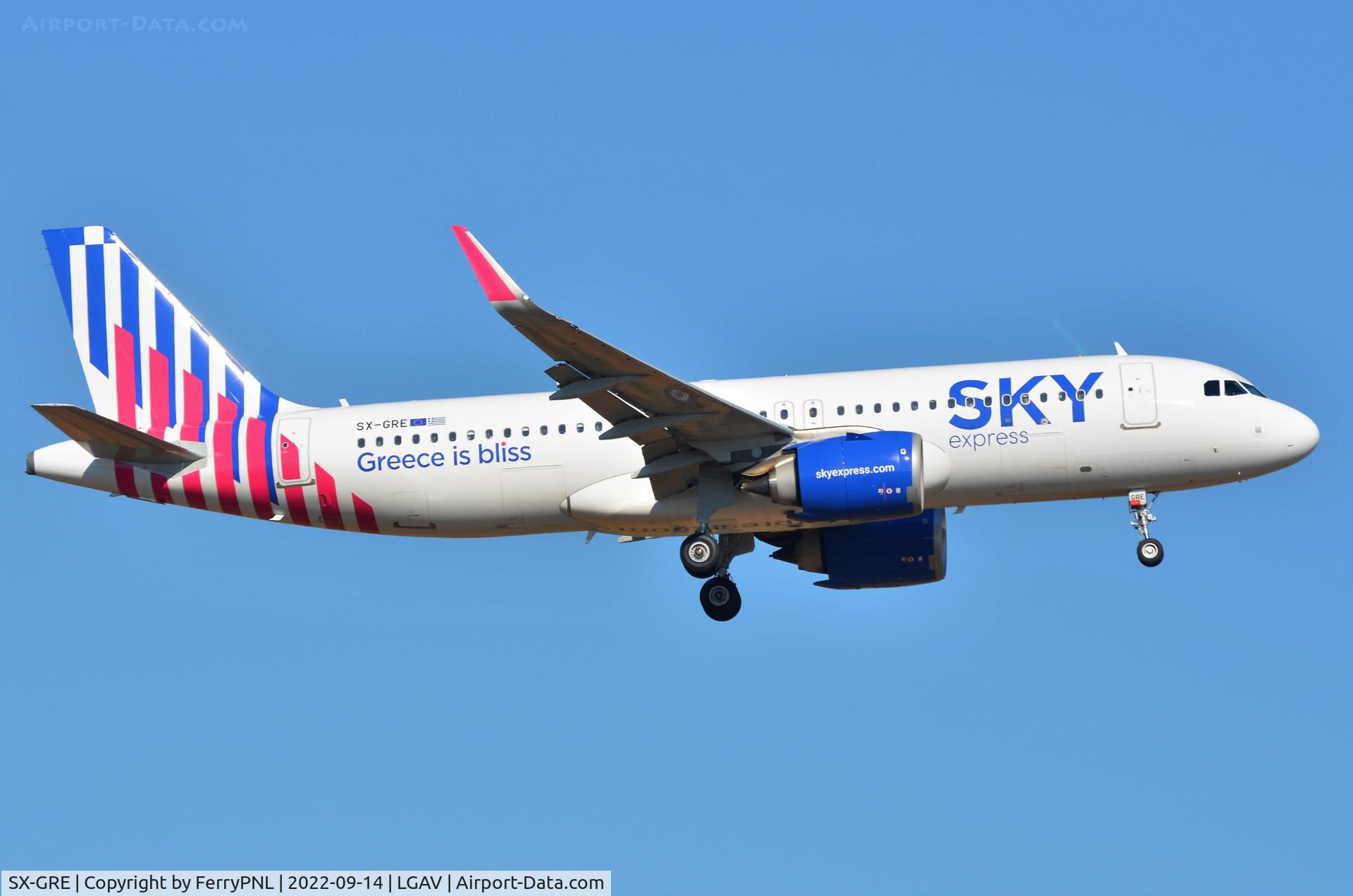 SX-GRE, 2020 Airbus A320-251N C/N 9235, Arrival of Sky Express A320N