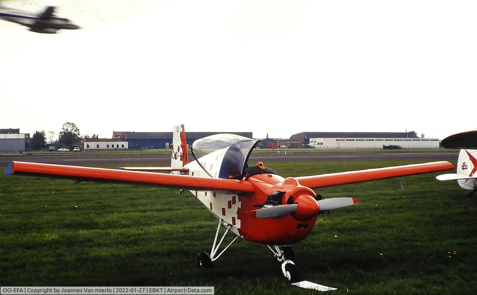 OO-EFA, 1961 Tipsy T-66 Nipper C/N 75, Wevelgem, Belgium