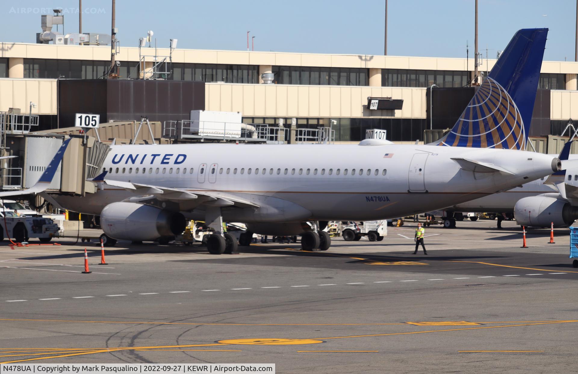 N478UA, 2001 Airbus A320-232 C/N 1533, Airbus A320-232