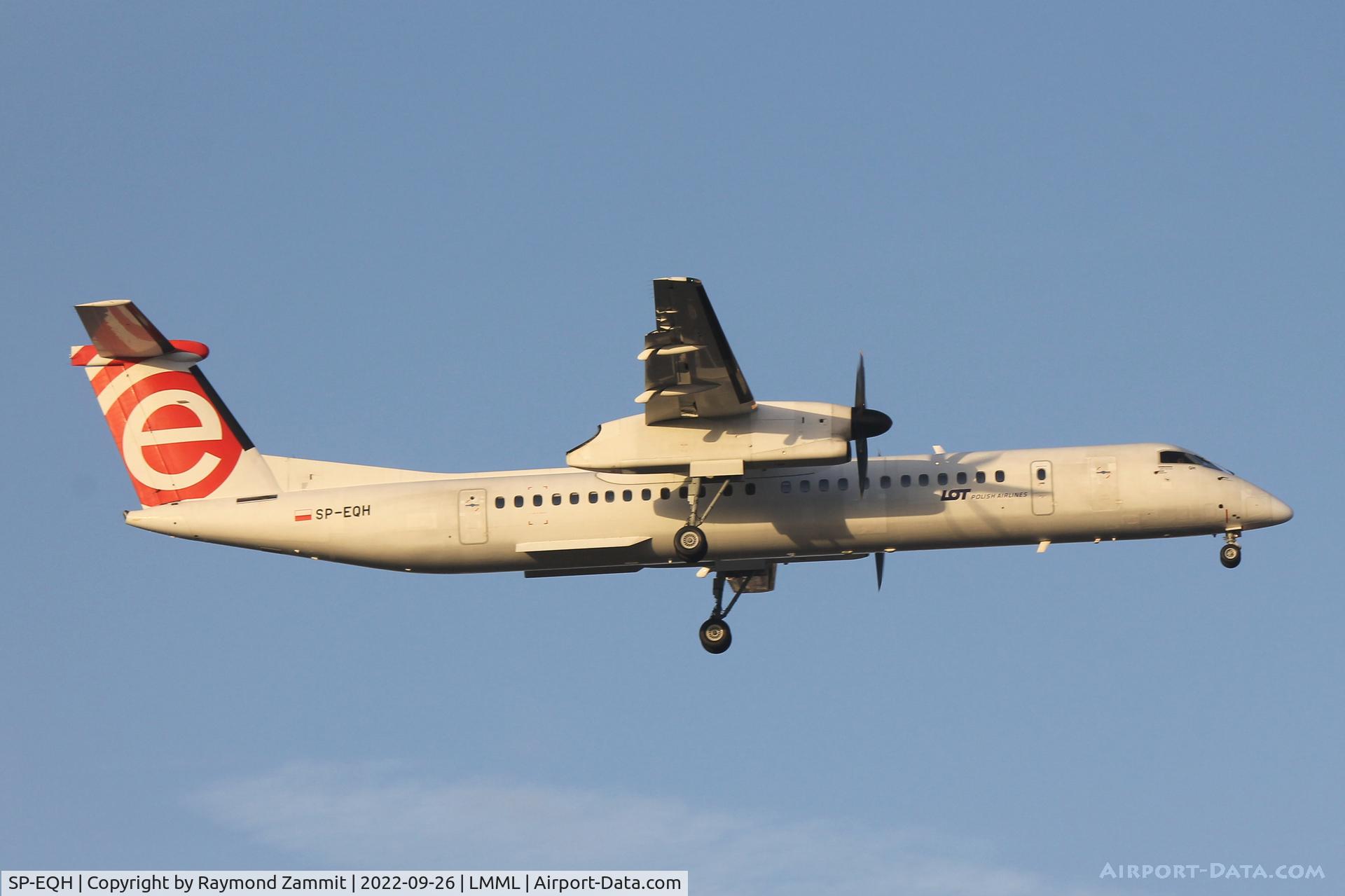 SP-EQH, 2012 De Havilland Canada DHC-8-402Q Dash 8 C/N 4424, De Havilland Canada DHC-8 SP-EQH LOT Polish Airlines