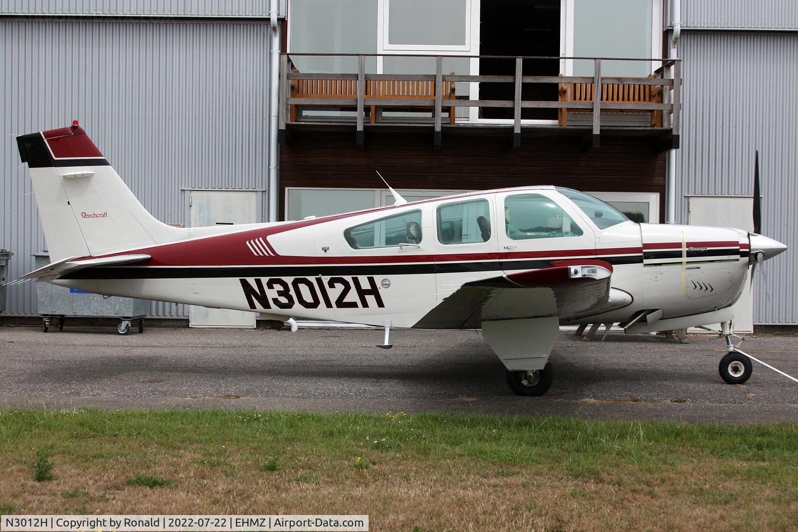 N3012H, 1987 Beech F33A Bonanza C/N CE-1109, at ehmz