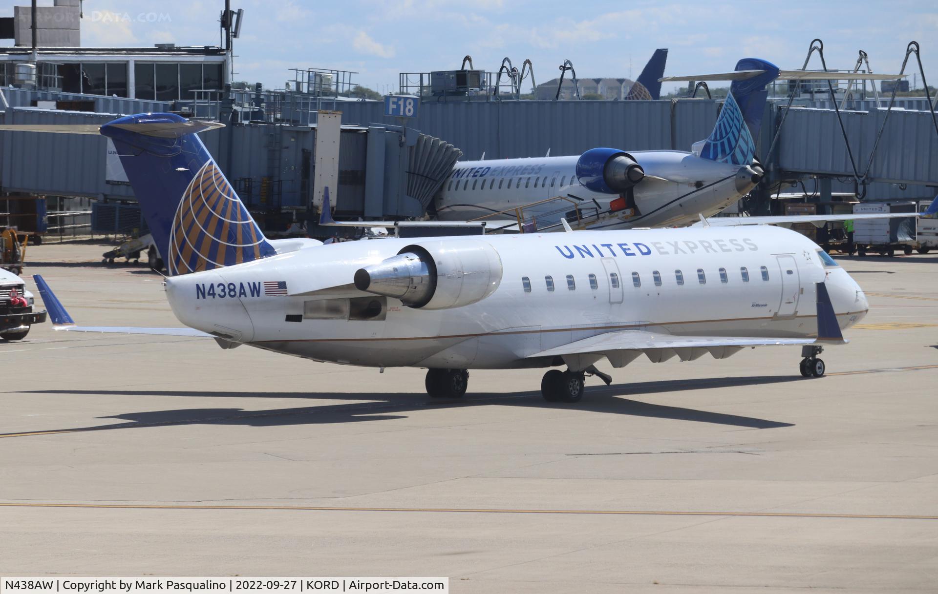 N438AW, 2003 Bombardier CRJ-200LR (CL-600-2B19) C/N 7748, CL-600-2B19
