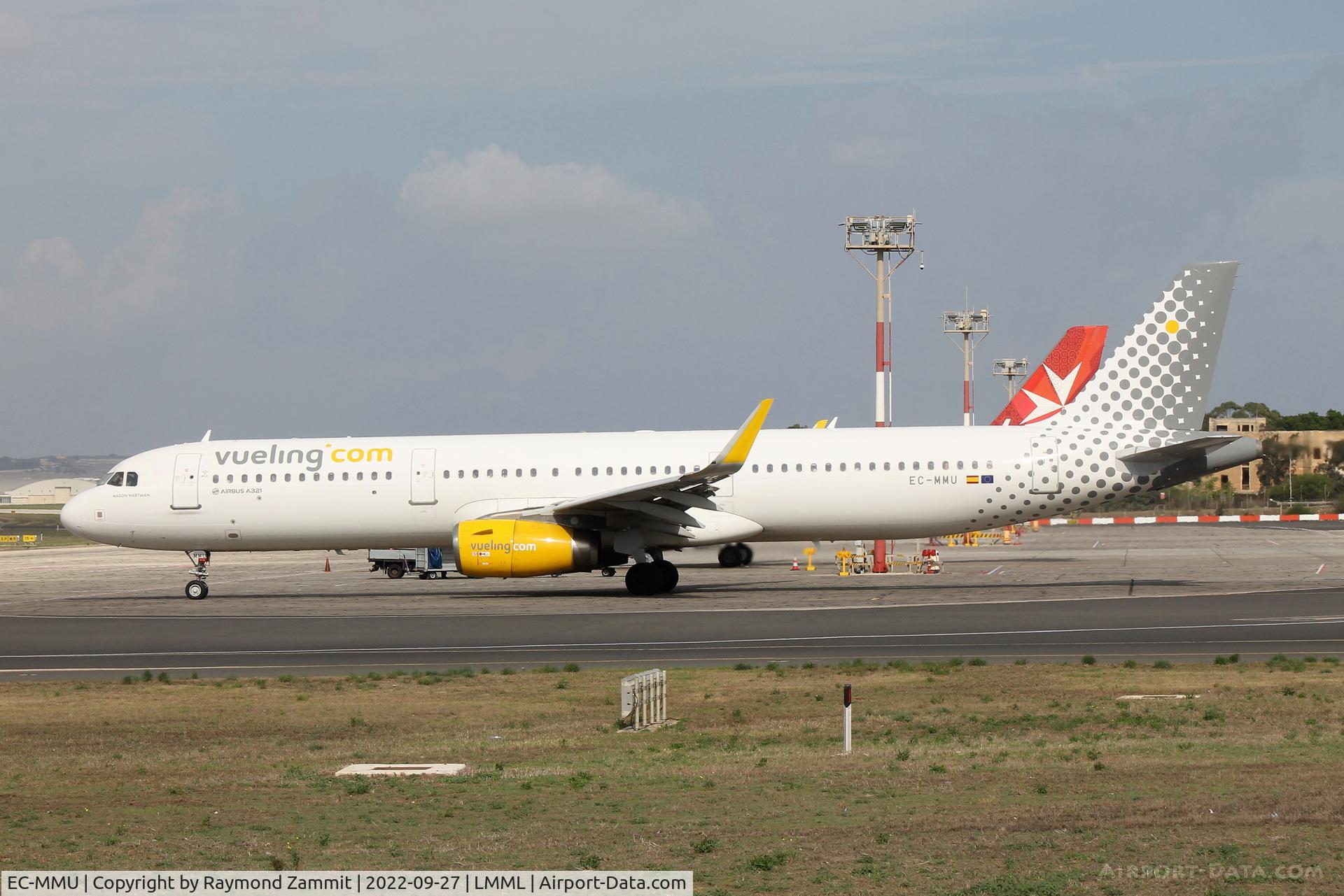 EC-MMU, 2016 Airbus A321-231 C/N 7218, A321 EC-MMU Vueling
