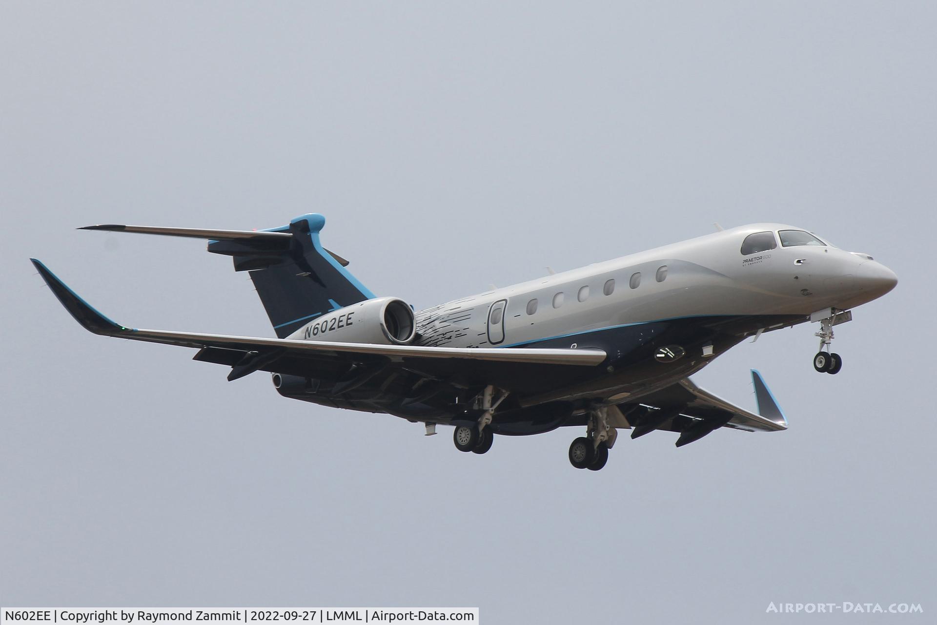 N602EE, 2019 Embraer EMB-550 Praetor 600 C/N 55020002, Embraer EMB-550 Praetor 600 N602EE Embraer Exeutive Aircraft
