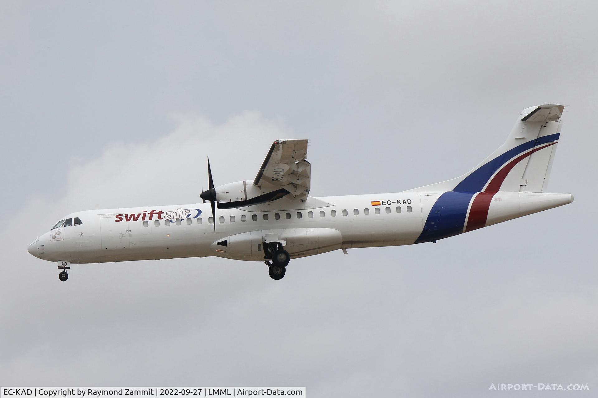 EC-KAD, 1990 ATR 72-102 C/N 171, ATR72 EC-KAD Swift Air