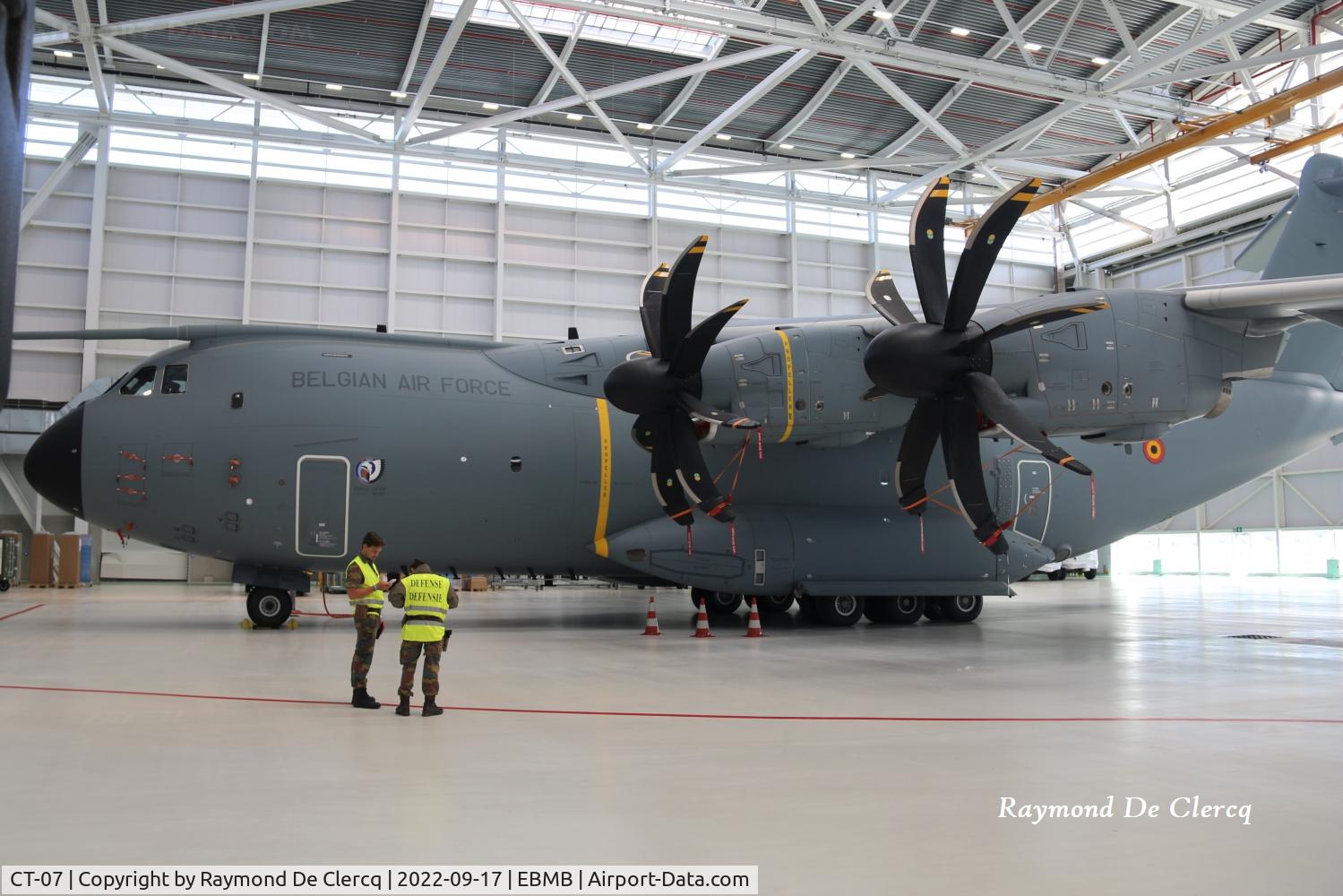 CT-07, 2021 Airbus A400M-180 Atlas C/N 119, At Melsbroek.