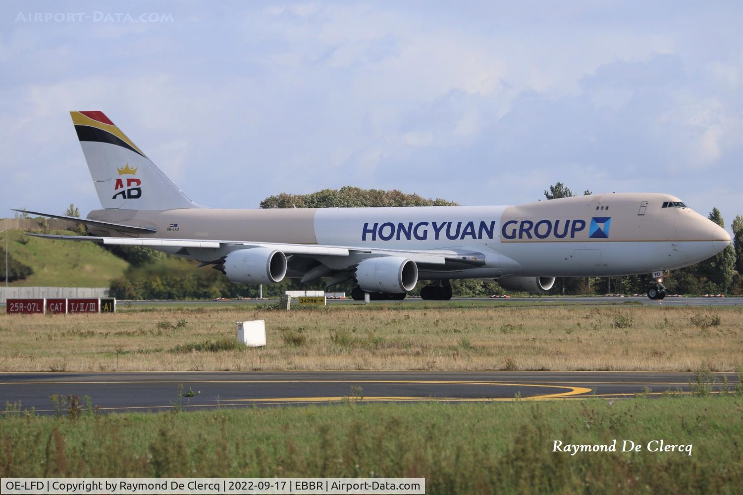 OE-LFD, 2013 Boeing 747-87UF C/N 37563, Ready for take off.