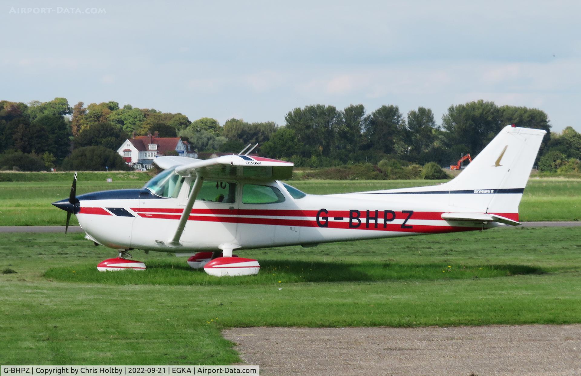 G-BHPZ, 1979 Cessna 172N Skyhawk C/N 172-72017, Parked at Shoreham Airport, Sussex
