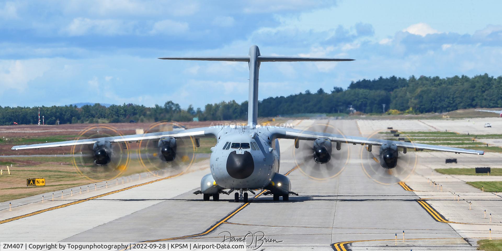 ZM407, 2015 Airbus A400M Atlas C.1 C/N 026, ASCOT4519