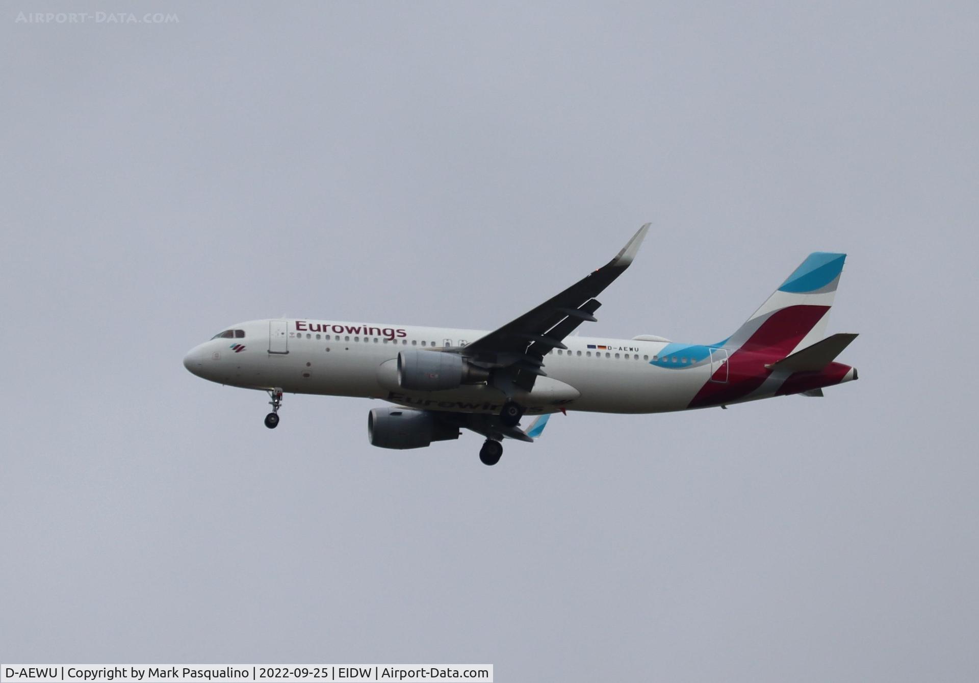 D-AEWU, 2017 Airbus A320-214 C/N 7513, Airbus A320-214
